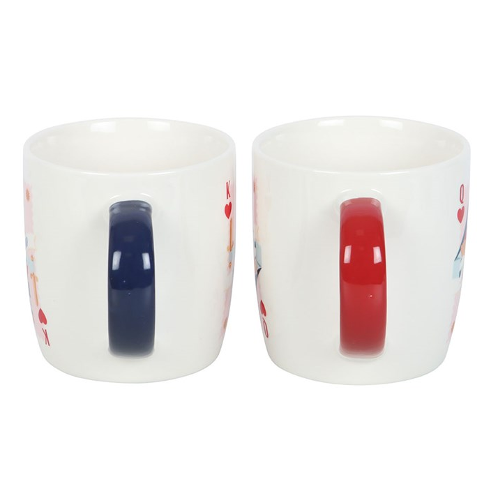 Her Ladyship & His Lordship Playing Card Mug Set – 2 × 350ml