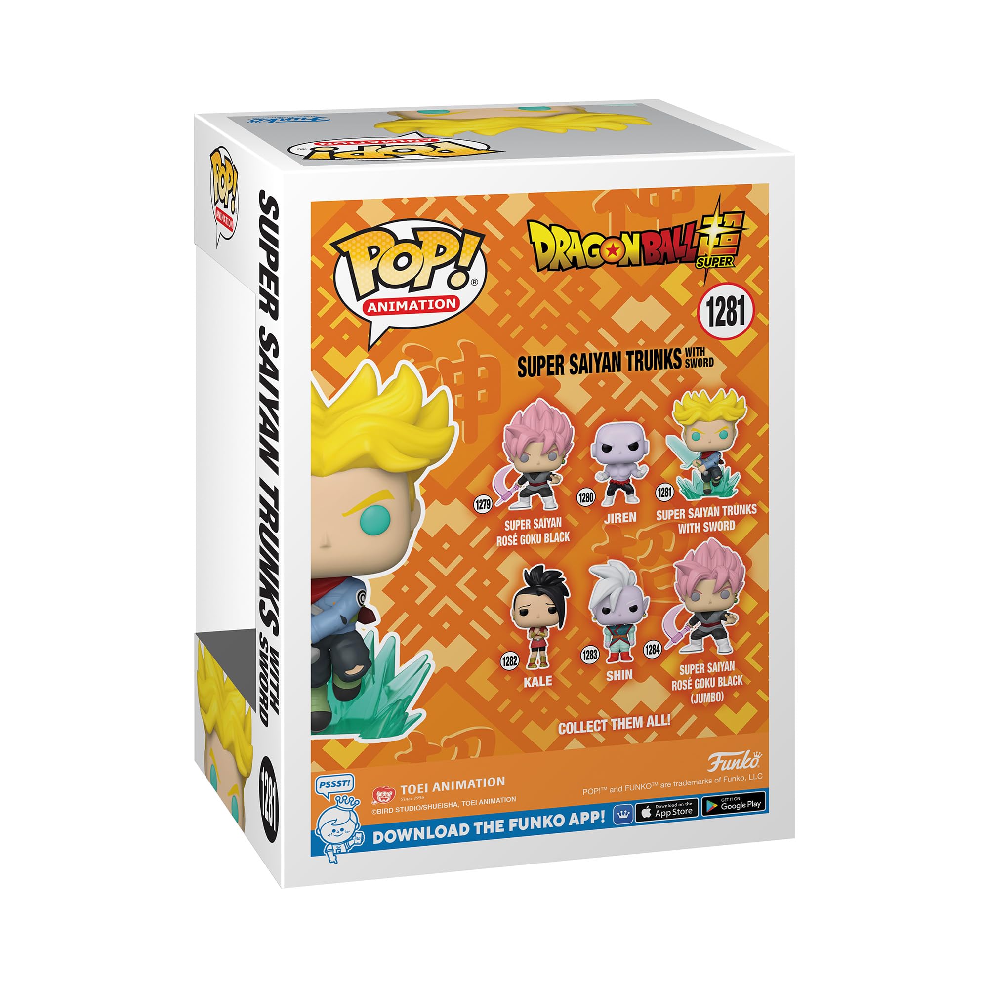 Funko Pop! Dragon Ball Super - Super Saiyan Trunks with Sword #1281 Funko