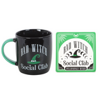 Bad Witch Social Club Mug and Coaster Set