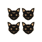 Mystic Mog Cat Face Coaster Set (Pack of 4) Something Different