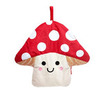 Sass & Belle Hot Water Bottle Mushroom Plush Cover Sass & Belle