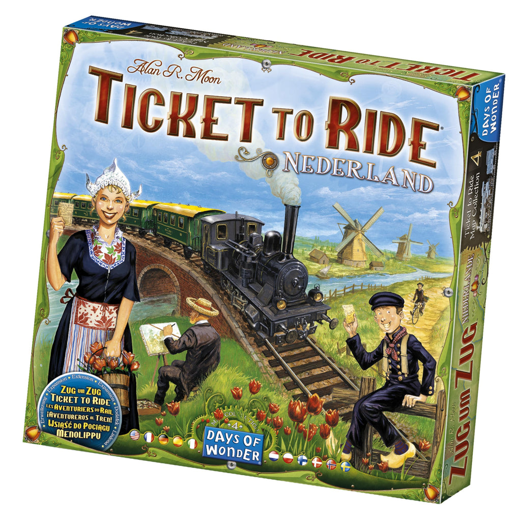 Days of Wonder Ticket to Ride Nederland Expansion Board Game