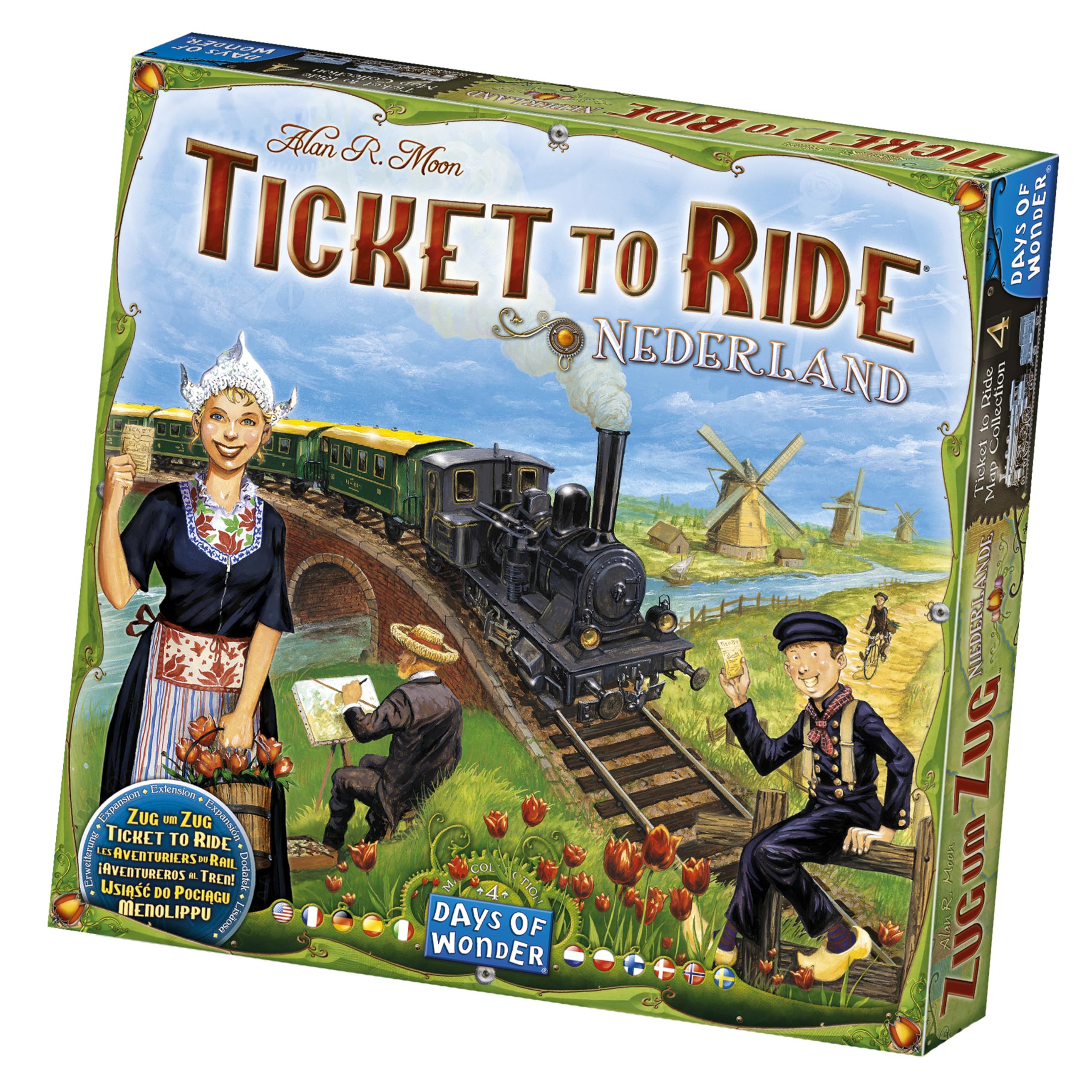 Days of Wonder Ticket to Ride Nederland Expansion Board Game