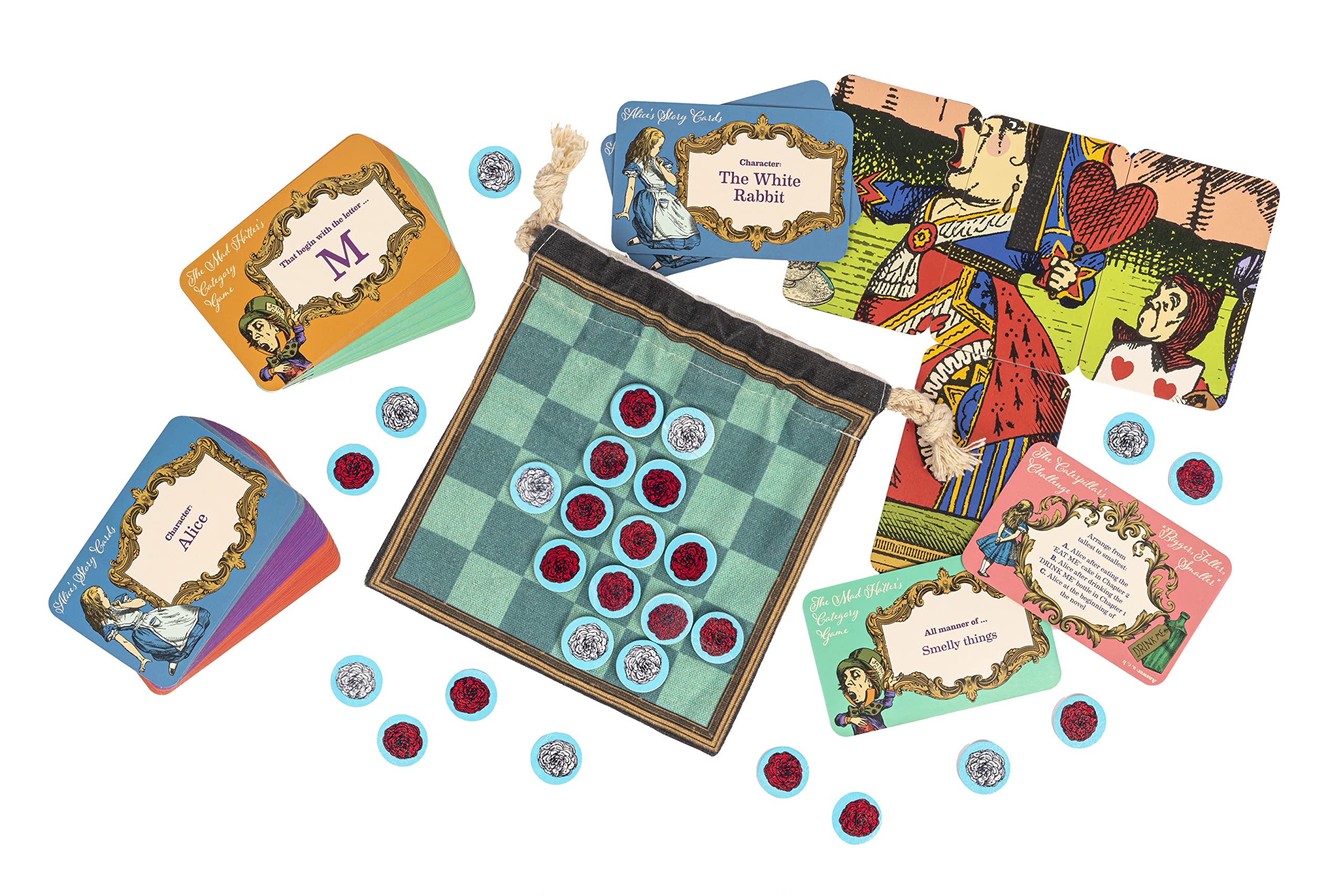Professor Puzzle Mad Hatter's Tea Party Games Set Professor PUZZLE
