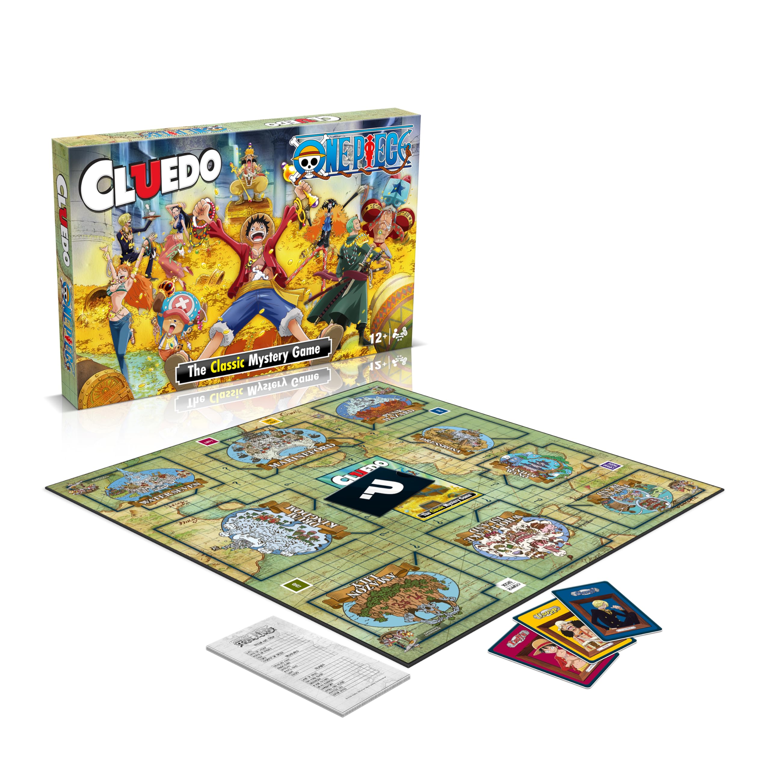 Winning Moves One Piece Cluedo Mystery Board Game
