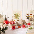 Sass & Belle Red Mushroom Salt & Pepper Set