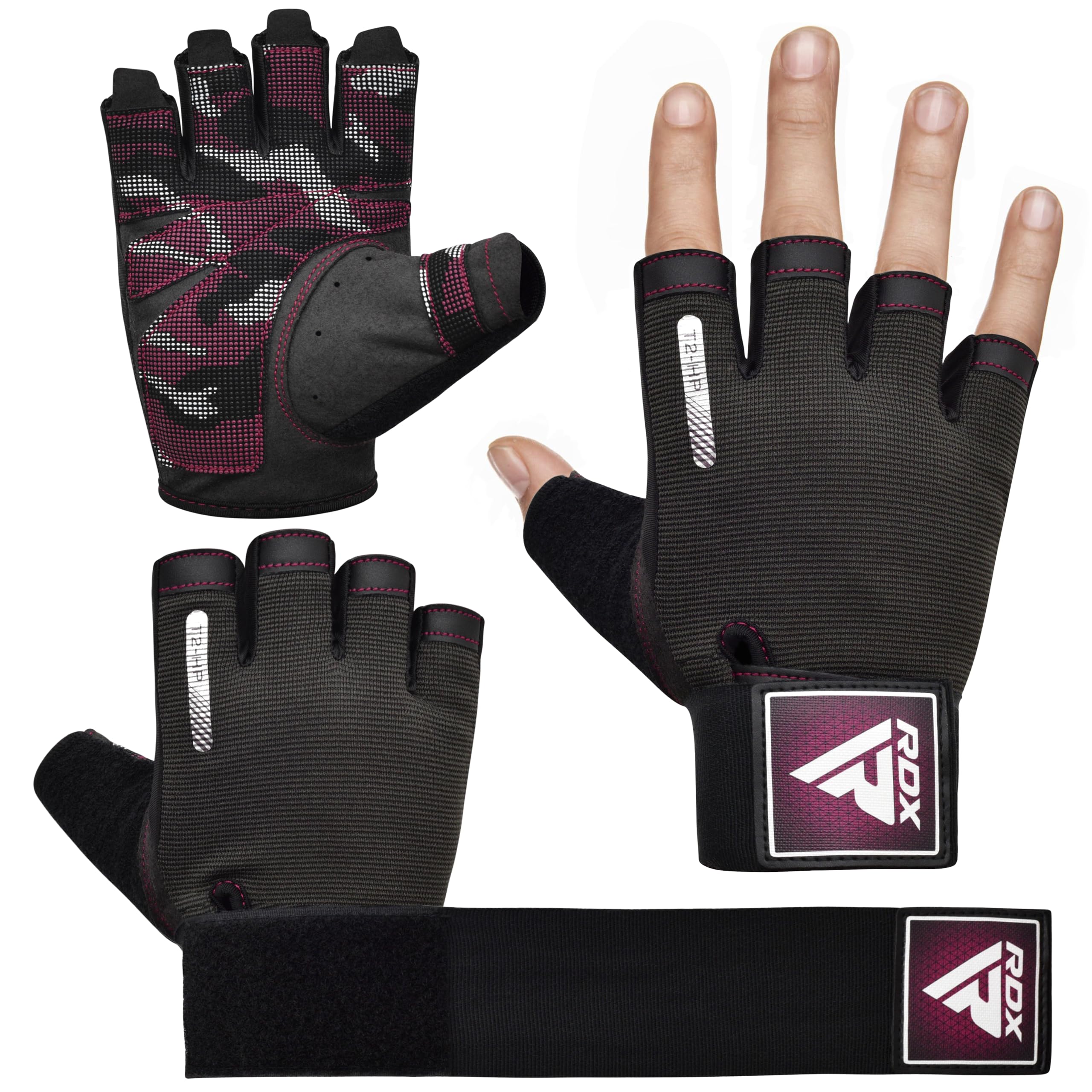 RDX T2 Half Weight Lifting Gloves