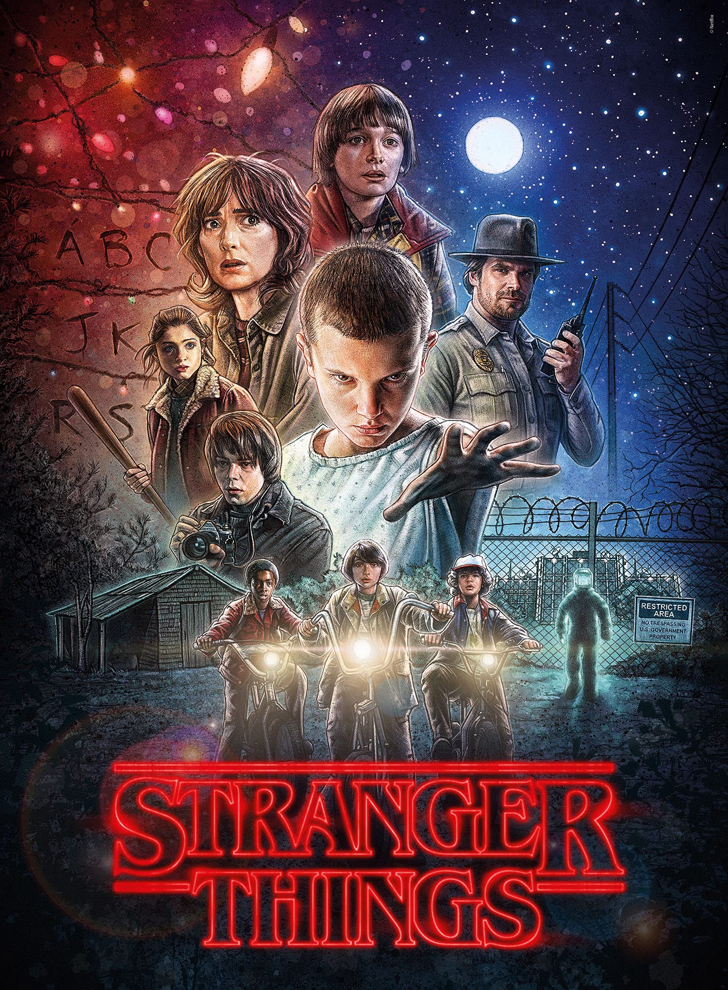 Clementoni Stranger Things Puzzle - 500 pieces