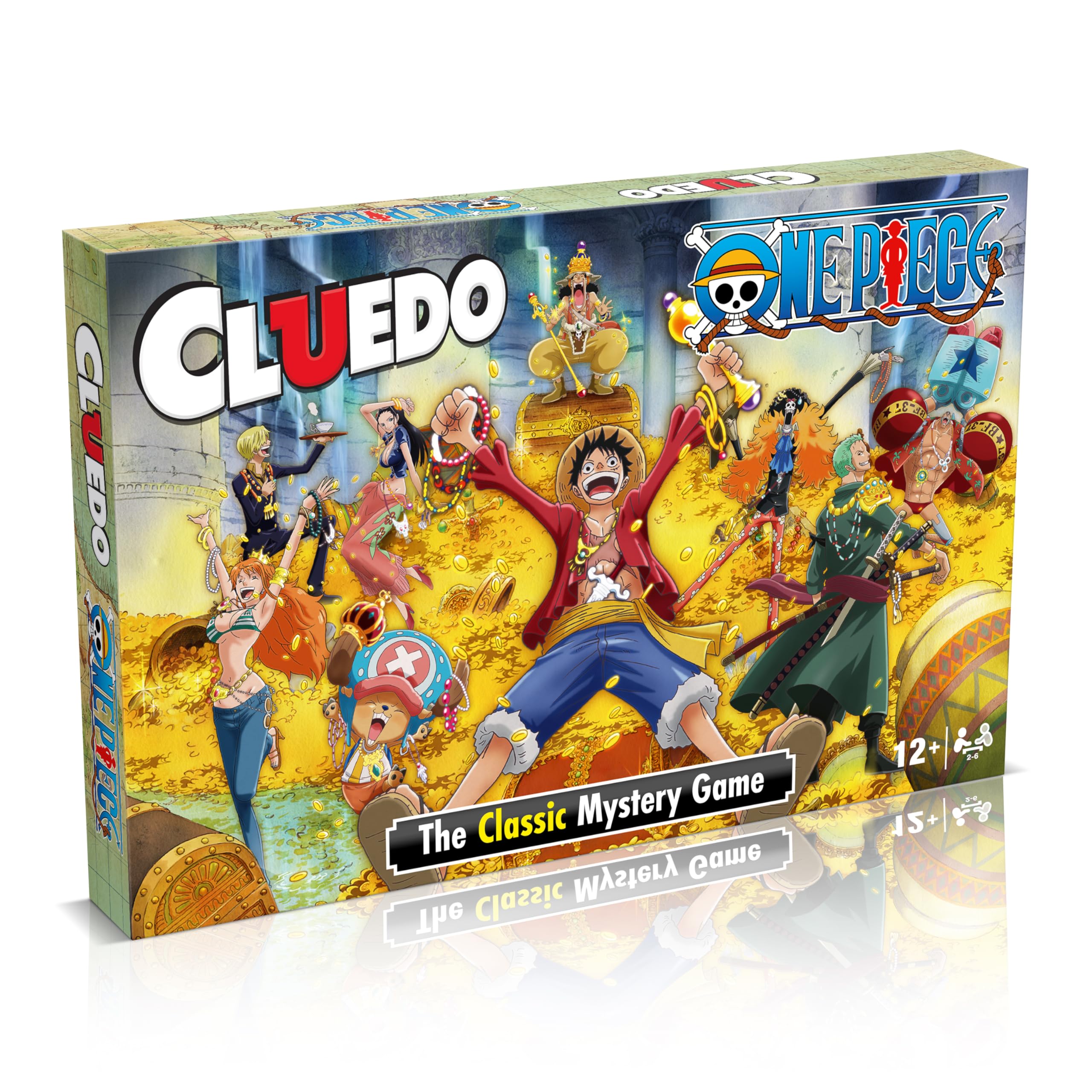 Winning Moves One Piece Cluedo Mystery Board Game