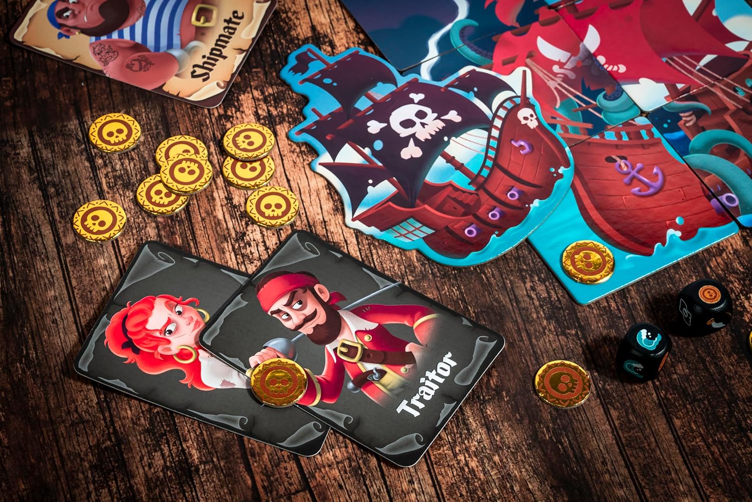Professor Puzzle Traitor's Tide Dice Party Game Professor PUZZLE