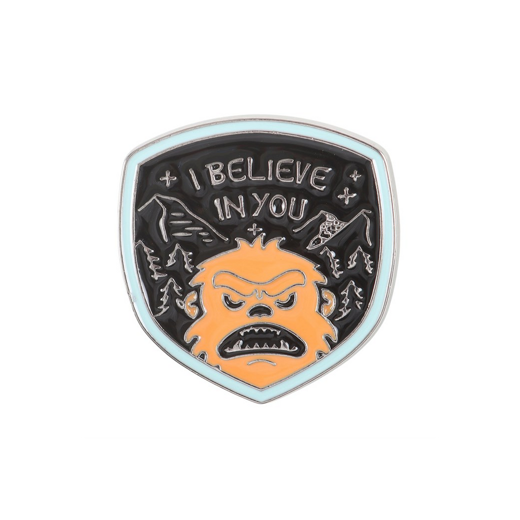 Bigfoot Enamel Pin Badge