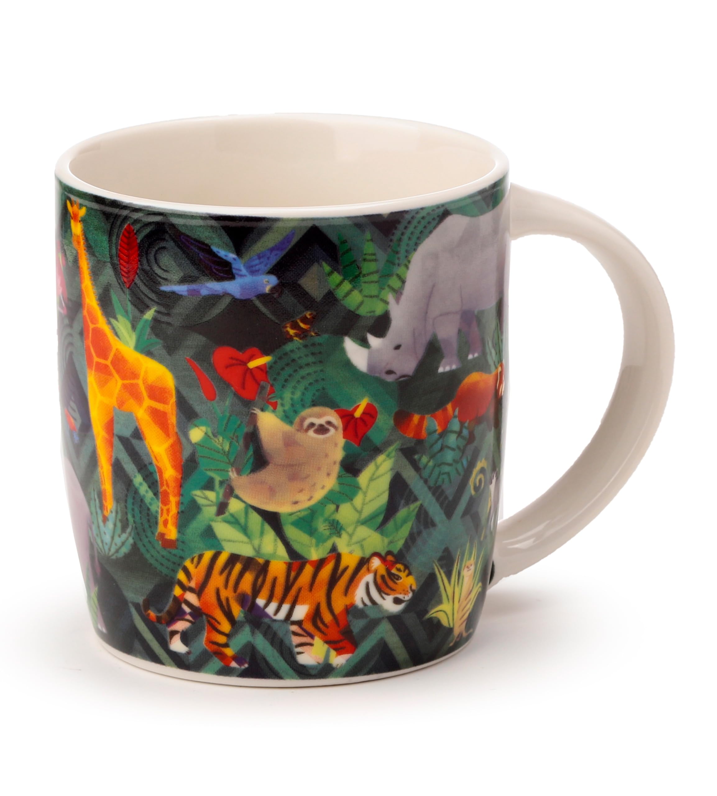 Puckator Animal Kingdom Porcelain Mug Puckator