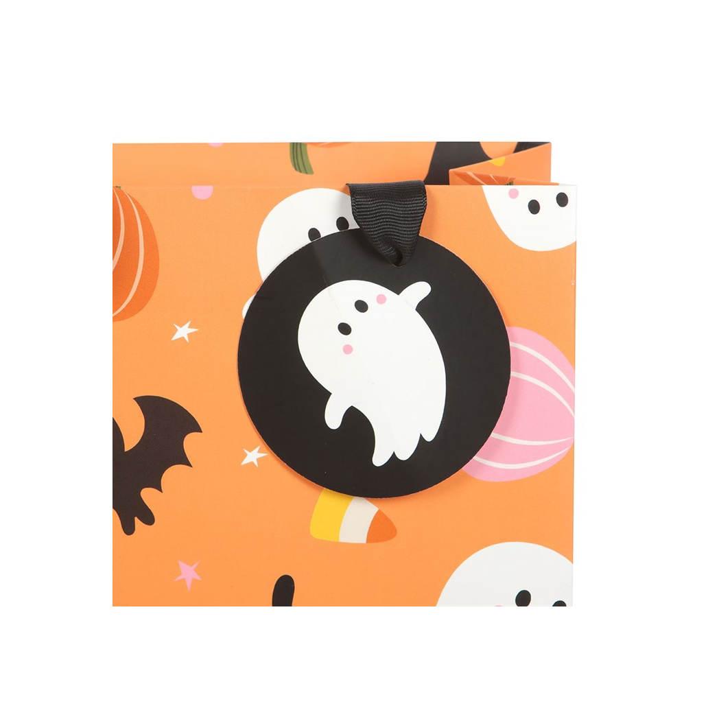 Sweet and Spooky Ghost Print Gift Bag