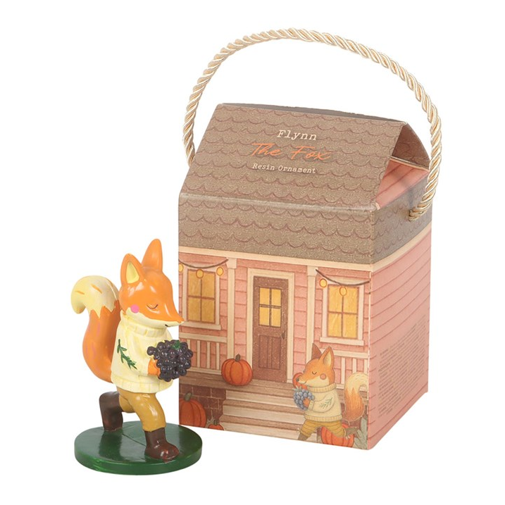 Flynn Fox Resin Ornament