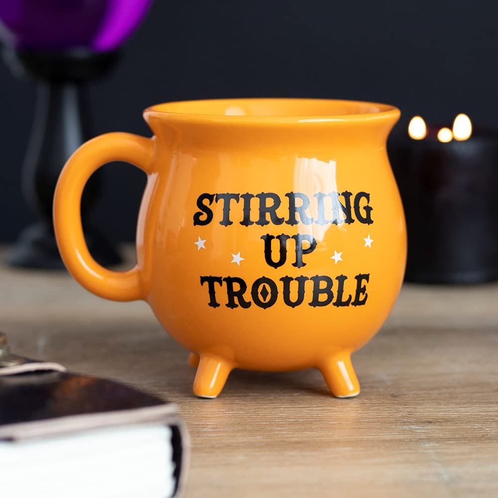 Stirring Up Trouble Cauldron Ceramic Mug Grindstore