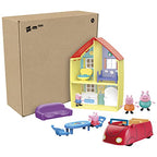 Peppa Pig Peppa’s Playset Pre-school Toy Includes 1 Figure, 5 Accessories, Carry Handle Peppa Pig