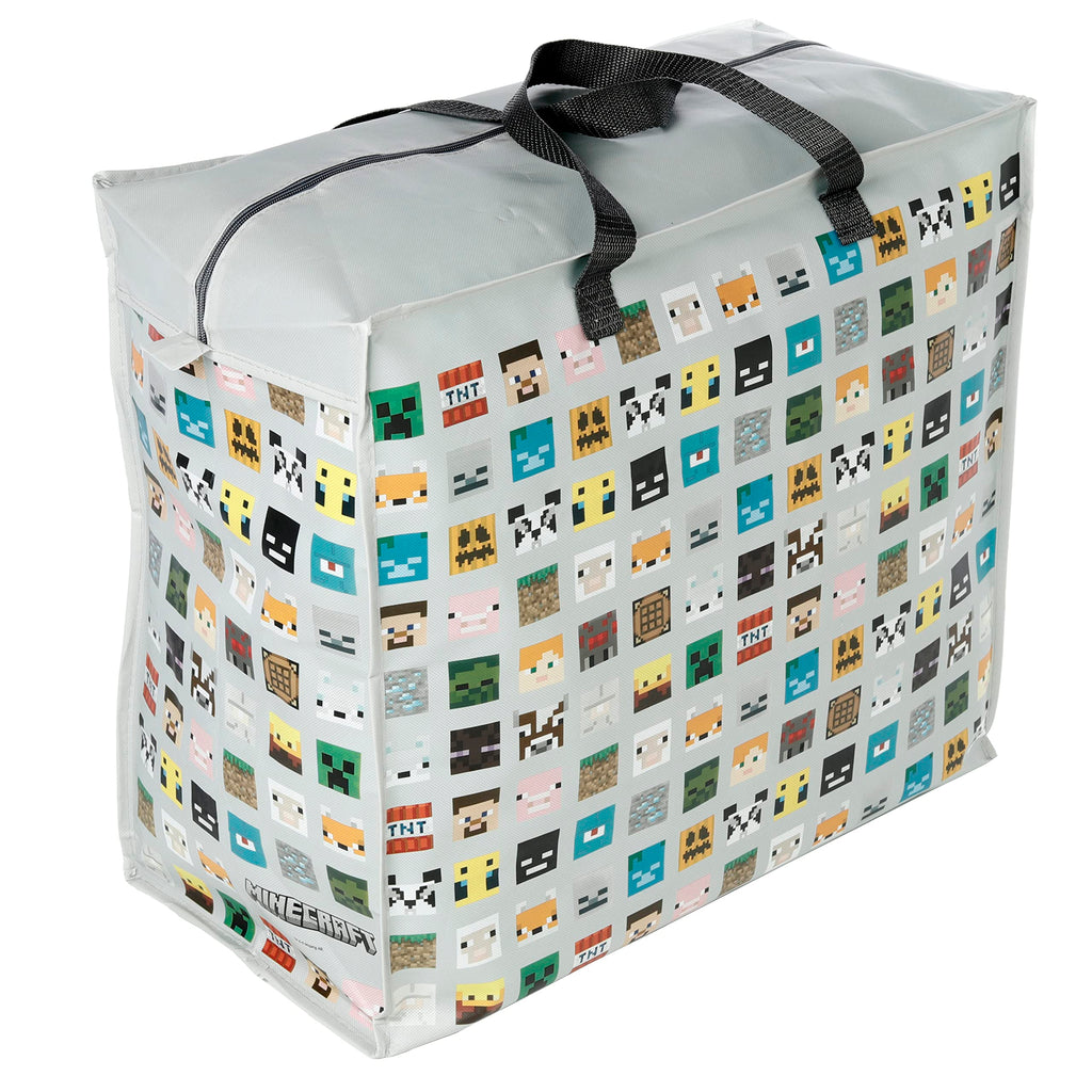 Laundry Bag and Storage Bag - Faces - Minecraft Puckator