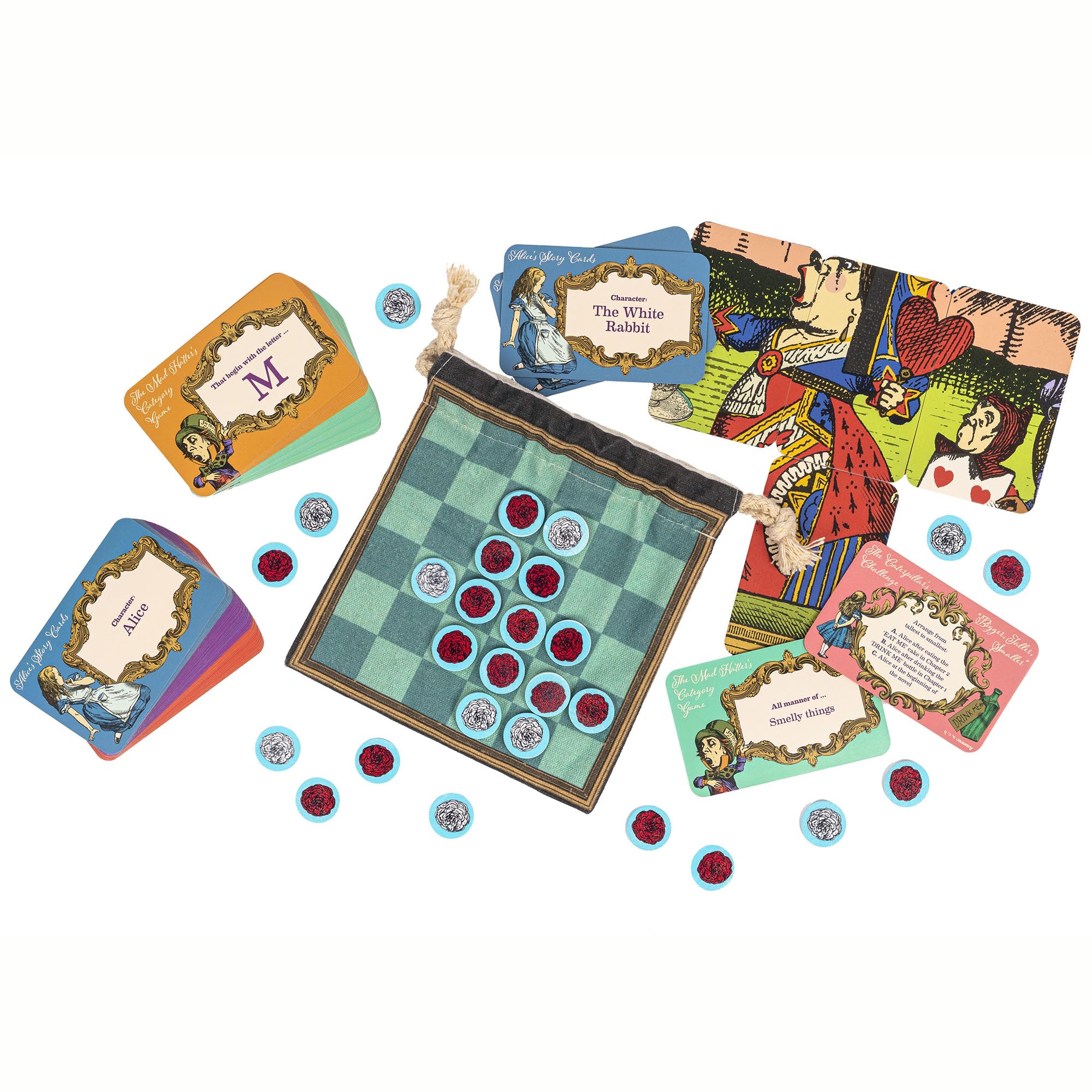 Professor Puzzle Mad Hatter's Tea Party Games Set Professor PUZZLE