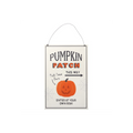 Pumpkin Patch Hanging Sign 30cm