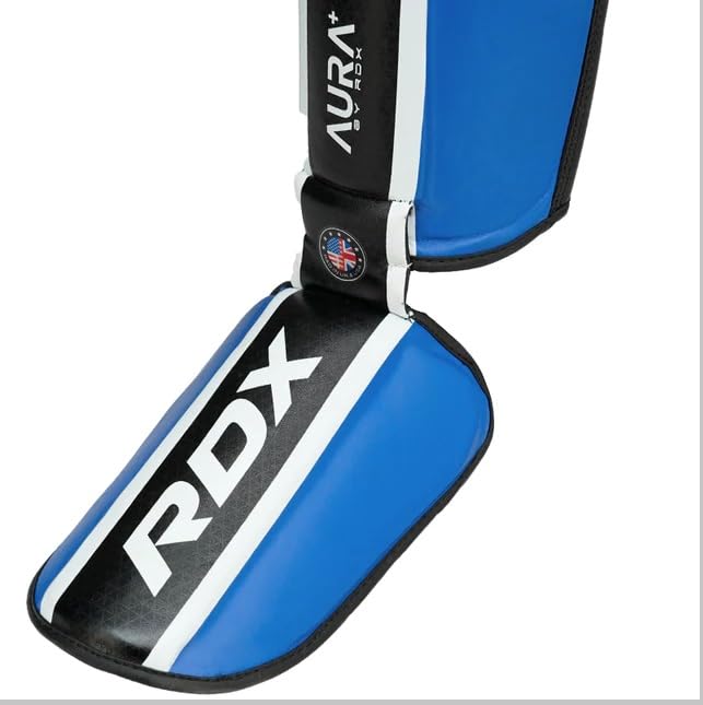 RDX Shin Instep Aura Plus T-17 Blue/Black-XL RDX