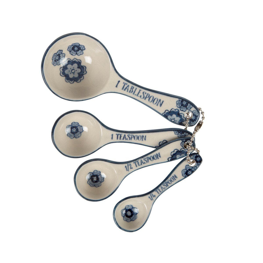 Sass & Belle Blue Willow Floral Measuring Spoons Sass & Belle