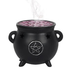 Spirit of Equinox Pentagram Cauldron Incense Holder, Black Spirit of Equinox
