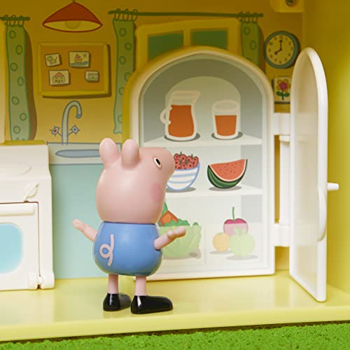 Peppa Pig Peppa’s Playset Pre-school Toy Includes 1 Figure, 5 Accessories, Carry Handle Peppa Pig