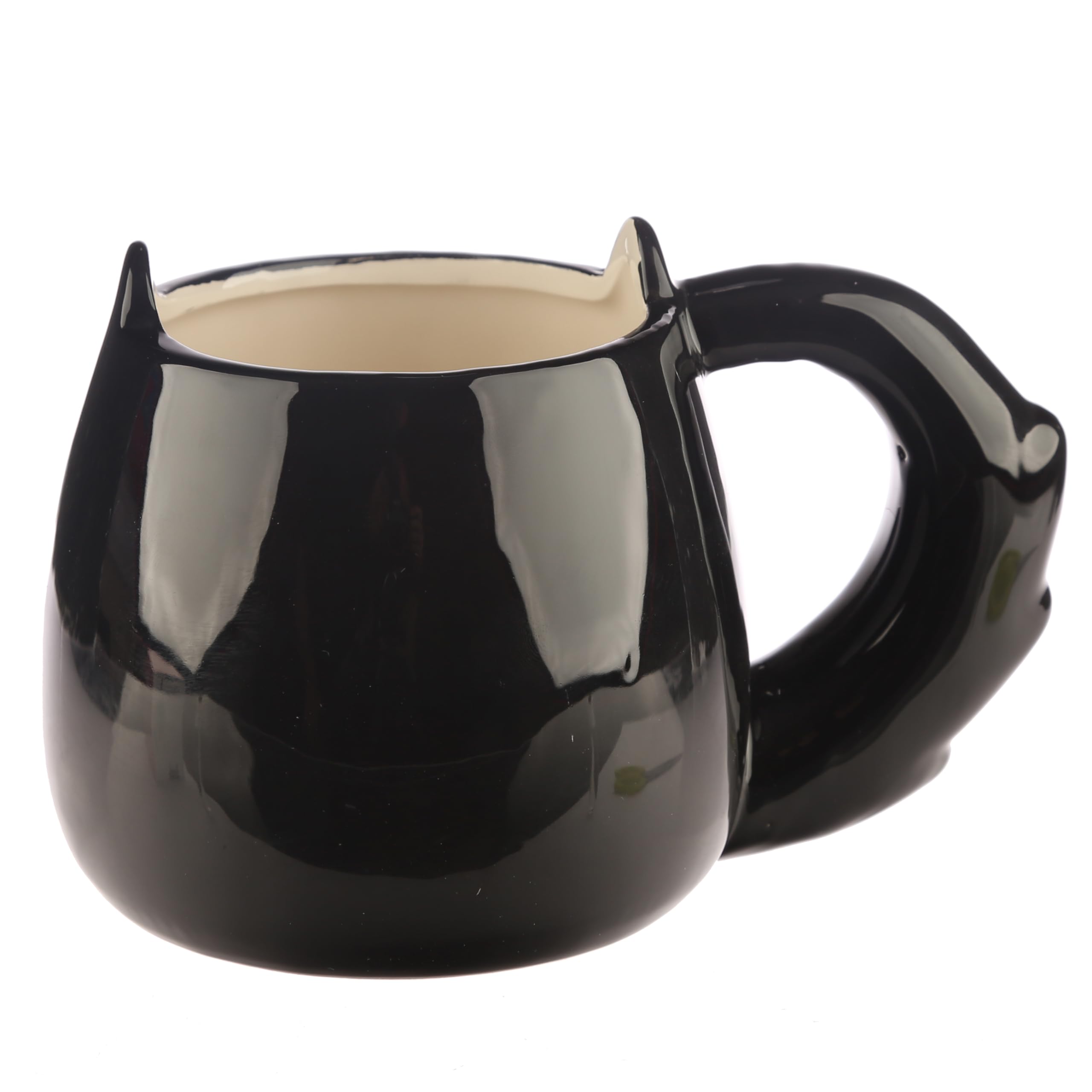 Puckator Feline Fine Black Cat Shaped Mug Puckator