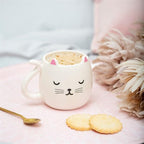 Sass & Belle Cutie Cat Shaped Mug Sass & Belle