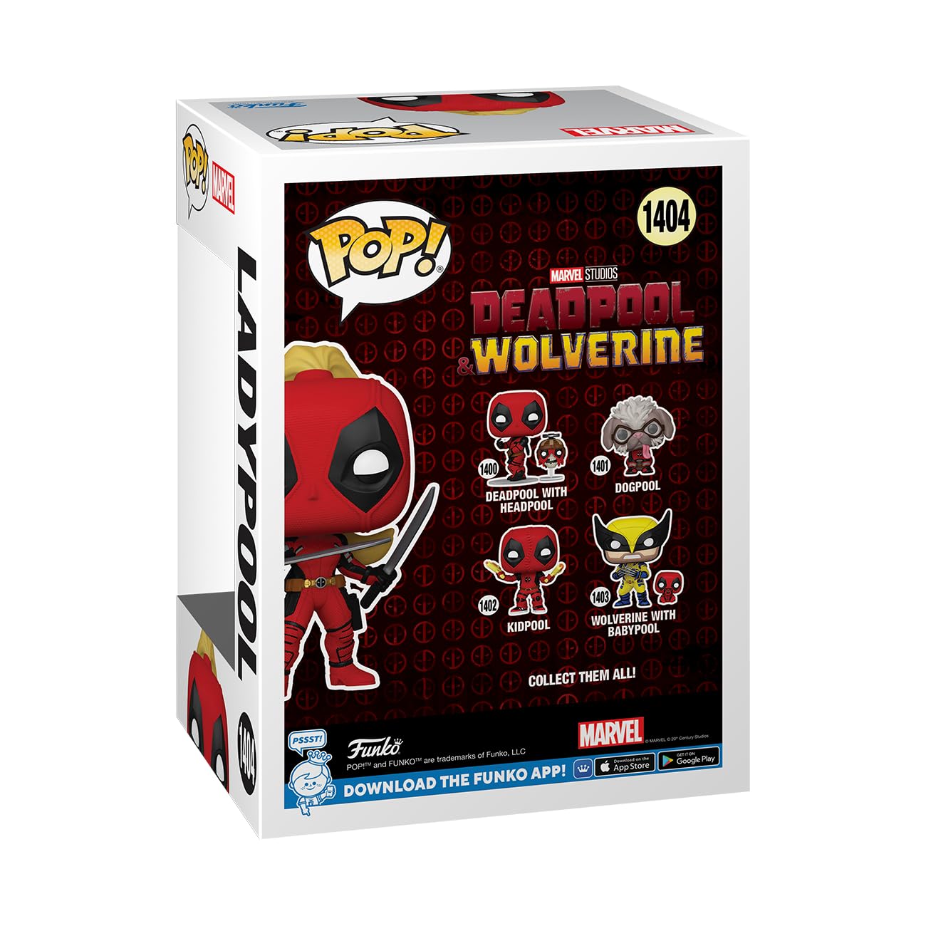Funko Pop! Marvel Deadpool & Wolverine - Ladypool #1404 Funko