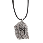 Rune of Transformation Viking Cord Necklace