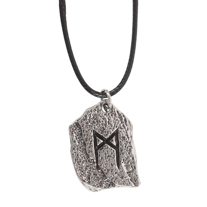 Rune of Transformation Viking Cord Necklace