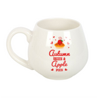 Autumn Skies & Apple Pies Rounded Ceramic Mug