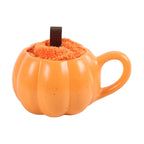 Pumpkin-Shaped Mug & Fluffy Socks Set