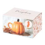 Pumpkin-Shaped Mug & Fluffy Socks Set