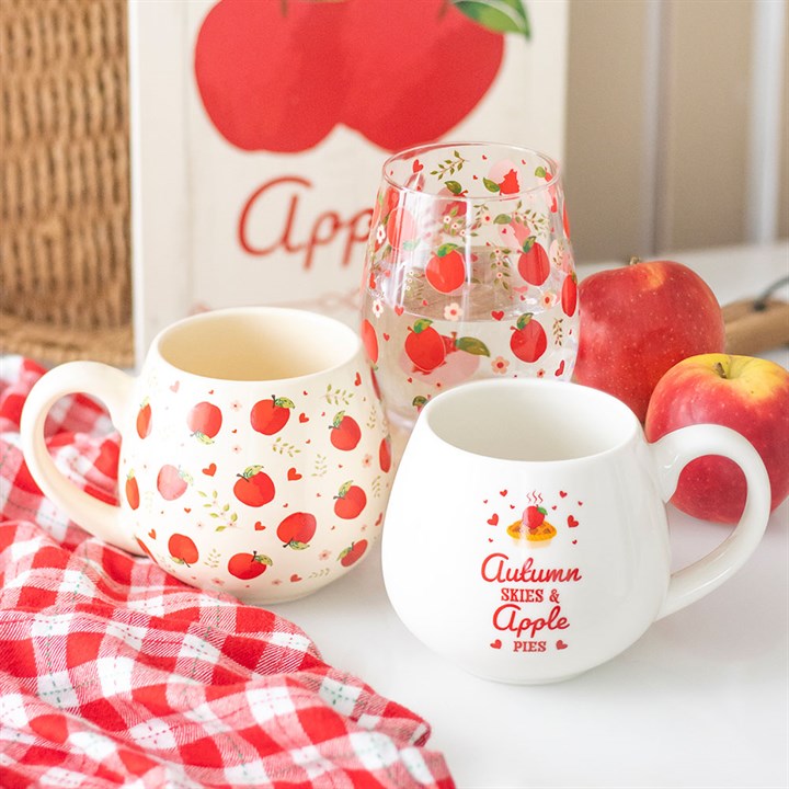 Autumn Skies & Apple Pies Rounded Ceramic Mug