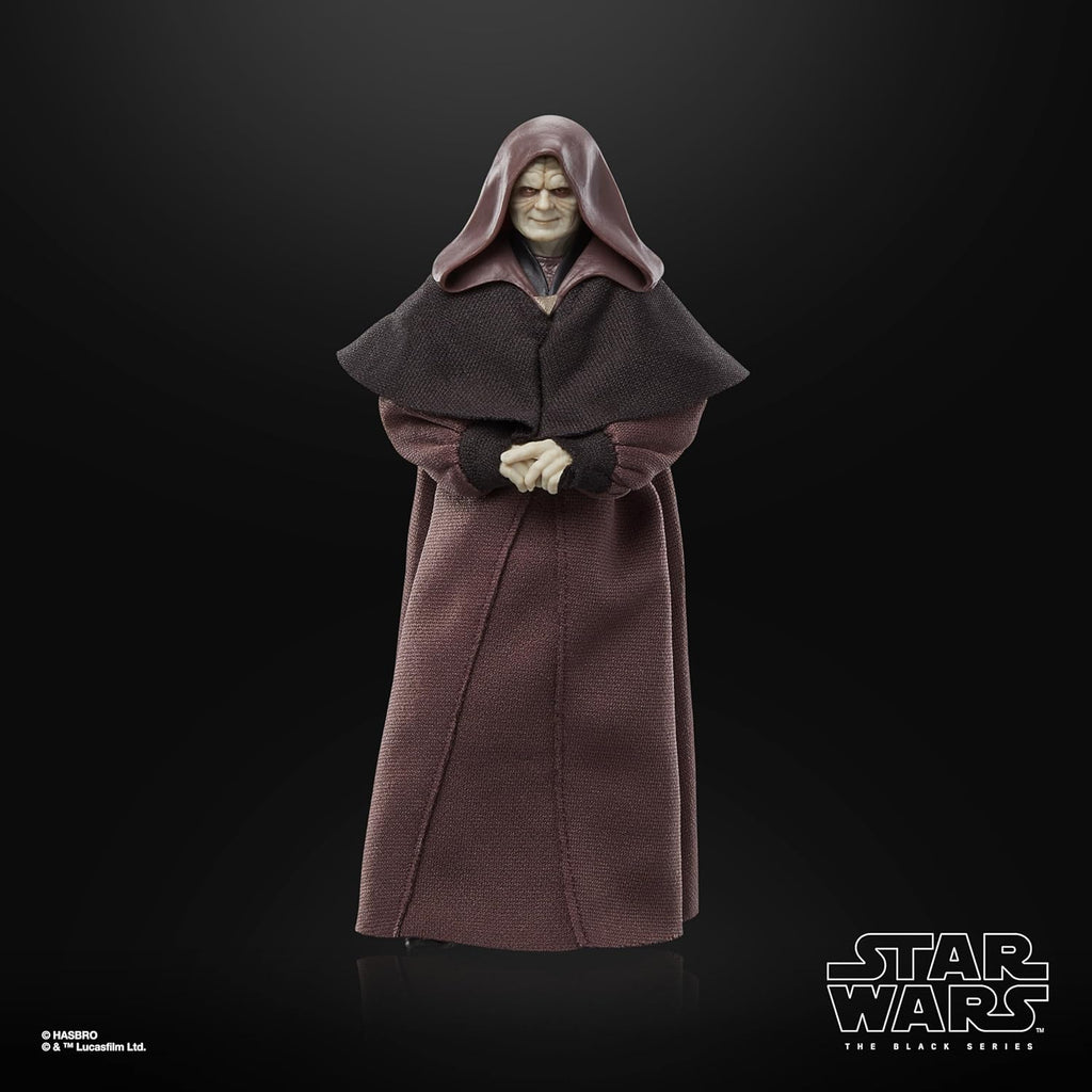 Star Wars The Black Series Darth Sidious Revenge of the Sith Collectible 6 Inch Action Figure Hasbro
