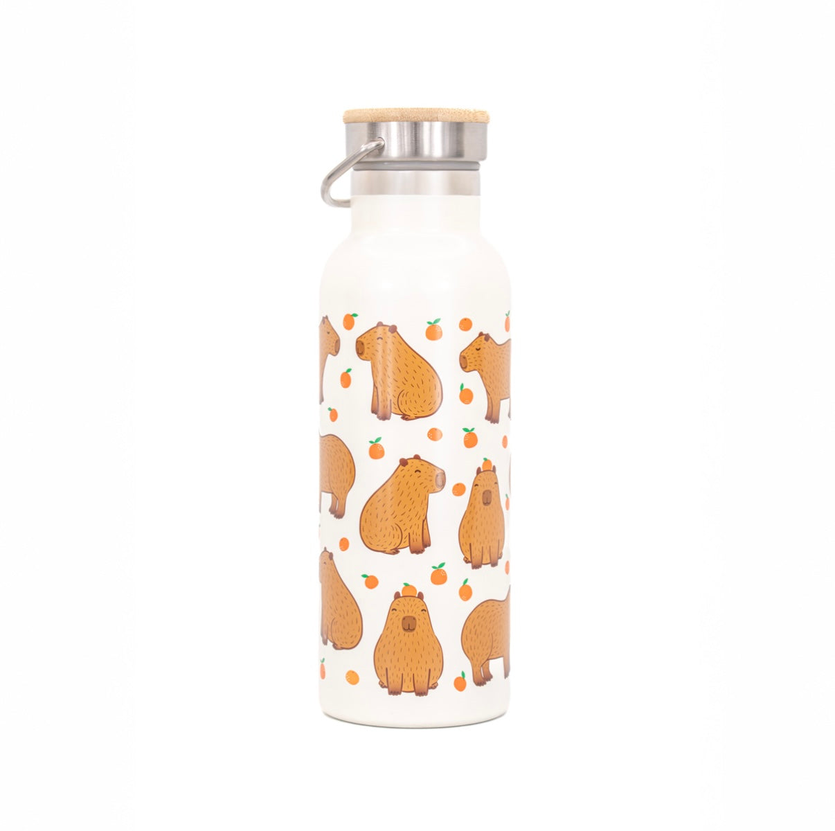 Sass & Belle Capybara Stainless Steel Bottle Water Bottle 500ml