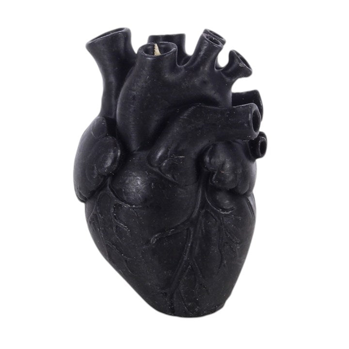 Black Vampire Heart Candle