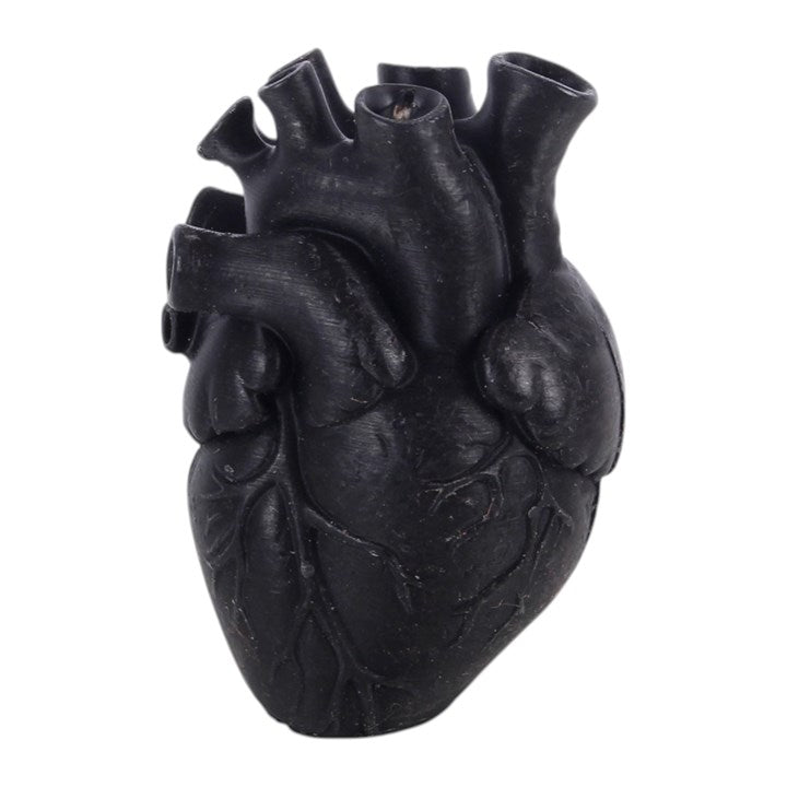 Black Vampire Heart Candle