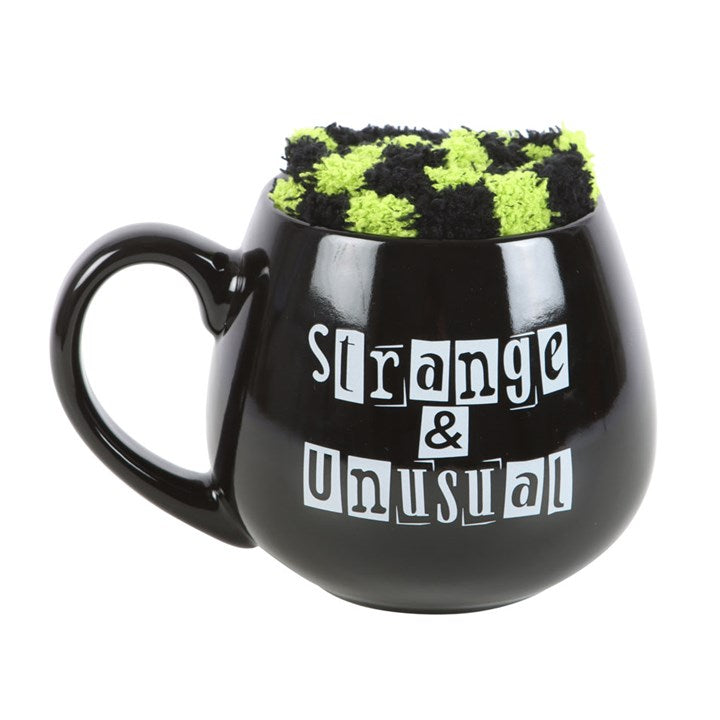 Strange & Unusual Mug and Socks Set Something Different
