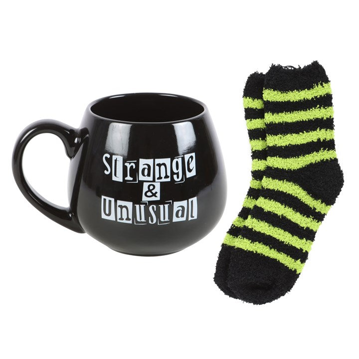 Strange & Unusual Mug and Socks Set Something Different