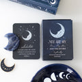Sodalite Crystal Moon Keepsake Stone in a Box