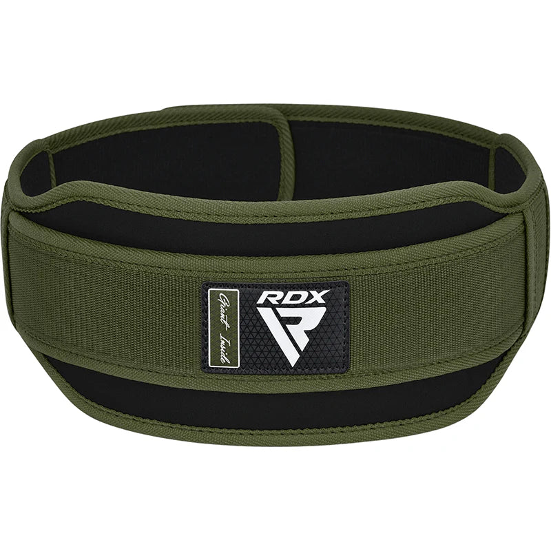 RDX Weight Lifting Double Belt RX5 Army Green-S