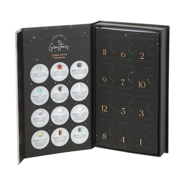 12 Days of Christmas Shaped Crystal Advent Calendar Something Different