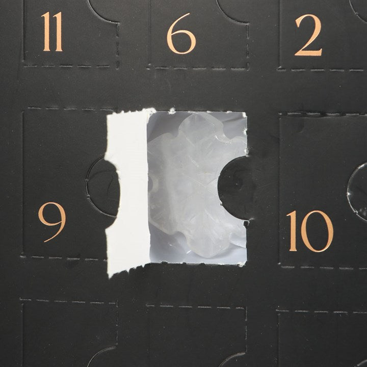 12 Days of Christmas Shaped Crystal Advent Calendar Something Different