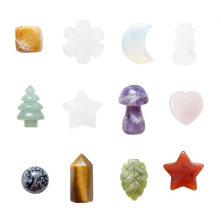 12 Days of Christmas Shaped Crystal Advent Calendar Something Different