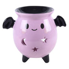 Pastel Bat Brew Cauldron Oil Burner