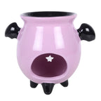 Pastel Bat Brew Cauldron Oil Burner