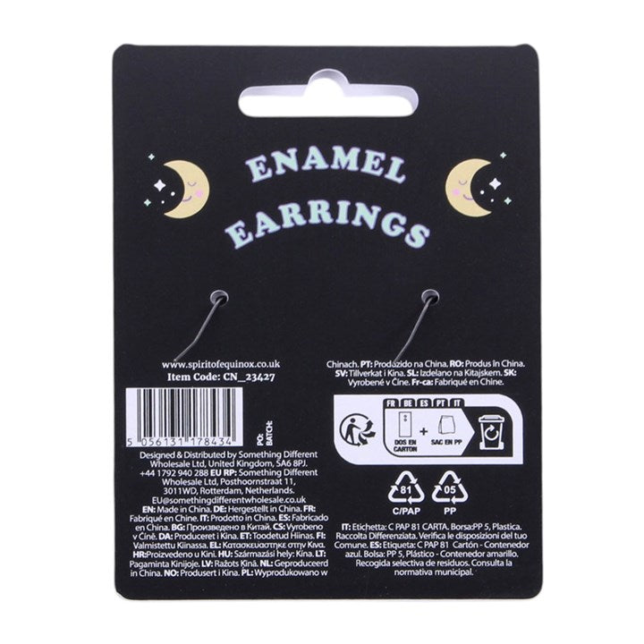 Pastel Talking Board Planchette Earrings